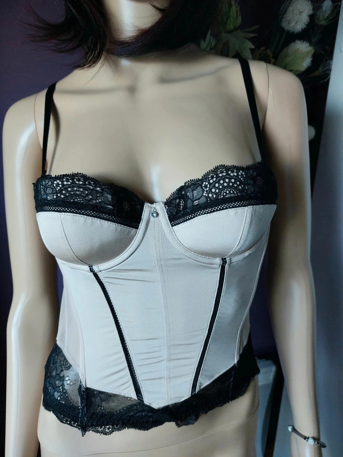 Glanzend satijnen H&M-bustier met romantische uitstraling – Maat 36 💕 – photo 2